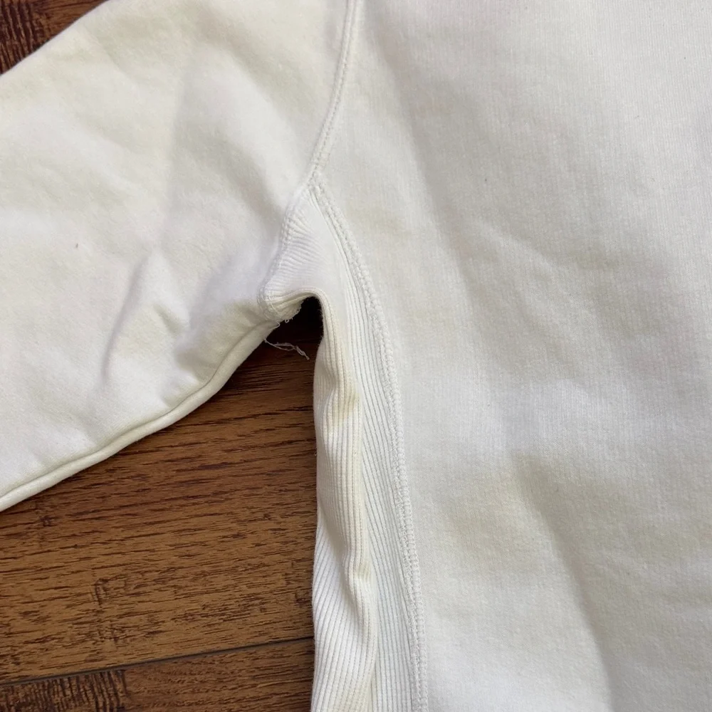 Nike white Hoodie with Black Logo